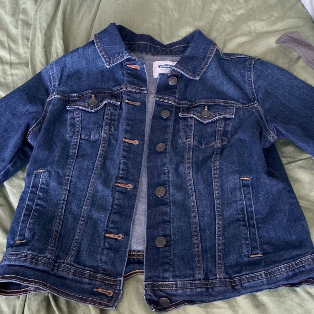 Old Navy Dark Blue Jean Jacket